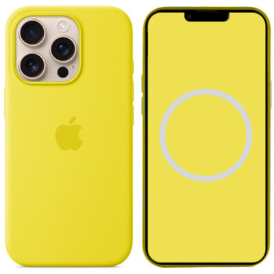 Чохол Silicone case (AAA) with Magsafe and Animation (button) для Apple iPhone 16 Pro (6.3″)