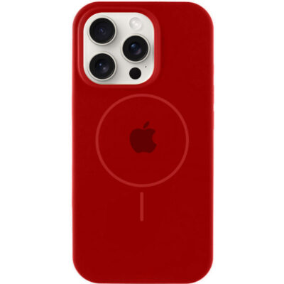 Чохол Silicone Case Full Protective (AA) with MagSafe для Apple iPhone 16 Pro (6.3″)